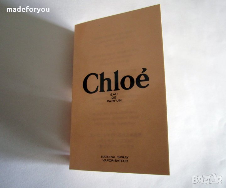 Парфюм мостра оригинална Chloe Eau De Parfum, снимка 1