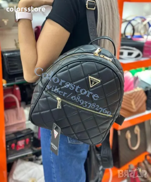 Черна раница Guess -SG94py, снимка 1