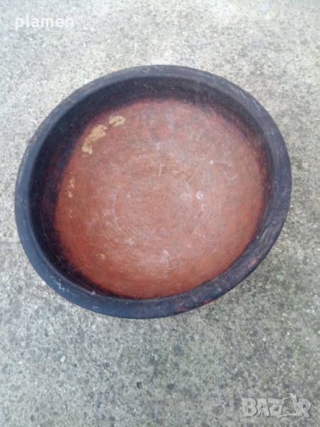 Стара голяма керамична купа, снимка 1