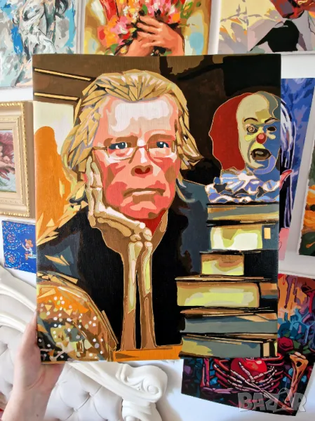 Рисувана Картина / Златна Колекция - Стивън Кинг , снимка 1