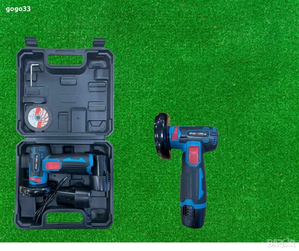 акумулаторен ъглошлайф , снимка 1