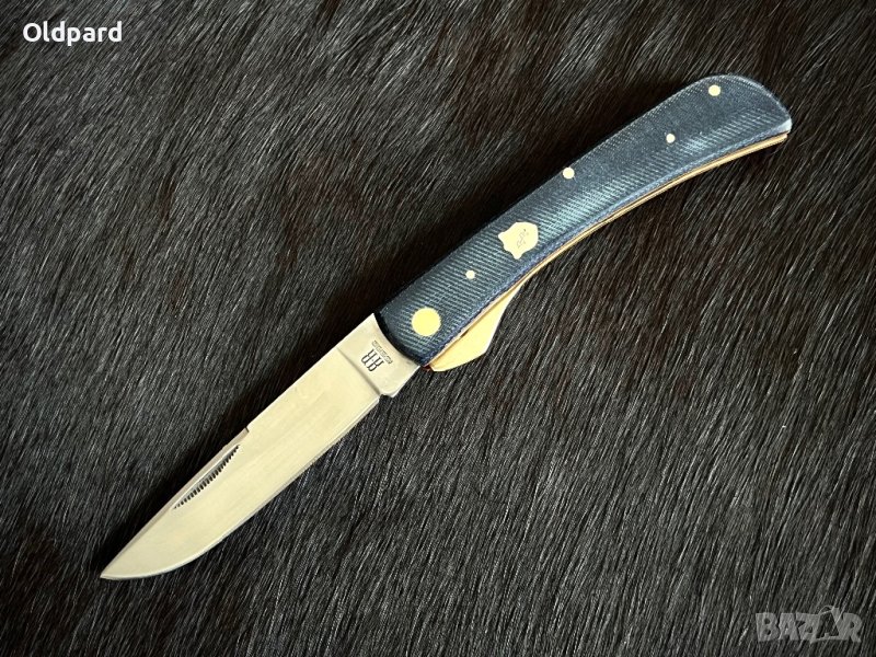 Сгъваем джобен нож RR Denim Micarta Work Knife. (RR2347), снимка 1