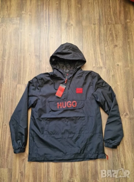 Страхотна мъжка ветровка яке HUGO BOSS размер L XL , снимка 1