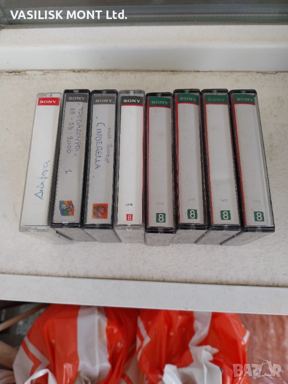 HI8 Cassete for video & DTRS audio видео и професионално аудио, снимка 1