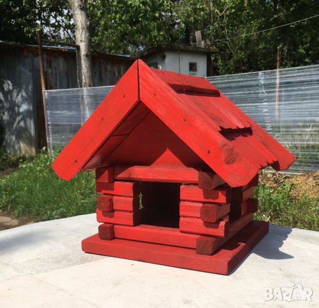 Дървена къщичка за птици, снимка 1