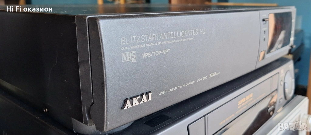 Стерео Видео VHS AKAI VS-F600, снимка 1