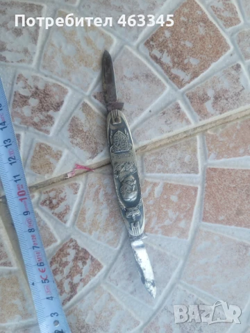 Нож, джобна ножка, кама, кинжал, снимка 3 - Антикварни и старинни предмети - 50520899