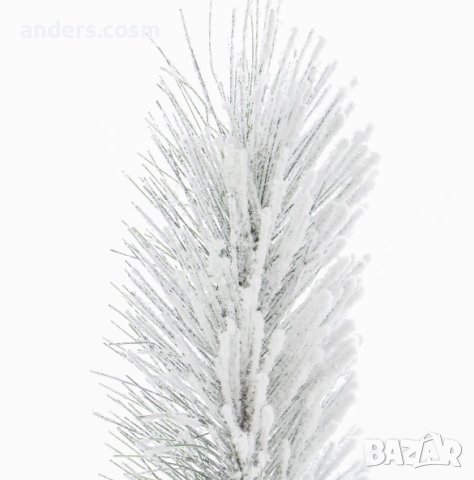 Изкуствена елха със заскрежени иглички, снимка 4 - Декорация за дома - 42564324