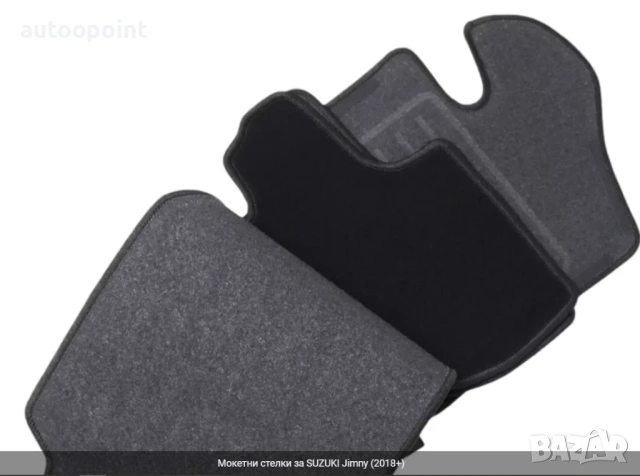  Мокетни стелки за SUZUKI Jimny (2018+) Petex, снимка 3 - Аксесоари и консумативи - 53882889