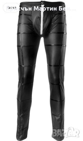 Мъжки секси панталон от Pu кожа, снимка 9 - Други - 53981580