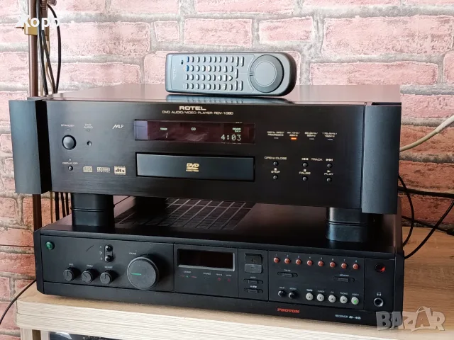 ⏯️Клип. Rotel DVD-1080 class A 24bit/192kHz, снимка 2 - Ресийвъри, усилватели, смесителни пултове - 55853519