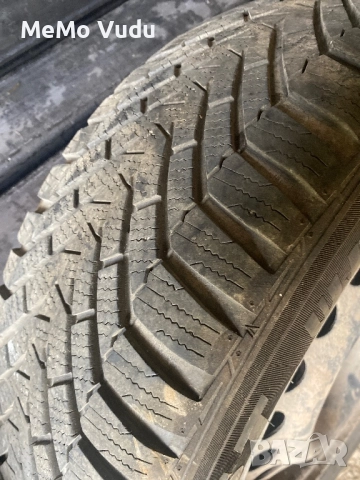 Зимни гуми 195/65/15 цола и джанти 4х100 за опел, снимка 2 - Гуми и джанти - 51993646