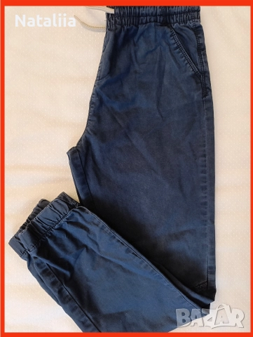 Стилни сини панталони Gemo за момче – 12 г, снимка 4 - Детски панталони и дънки - 52827993