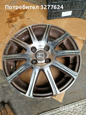 15 цола лети джанти за Хонда 4×100, снимка 2 - Гуми и джанти - 53967301