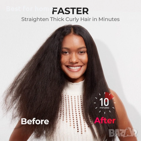 Четка за изправяне на коса TYMO, снимка 4 - Друга електроника - 54157258