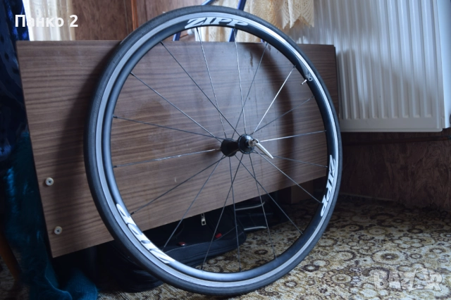 Предна Клинчер Капла ZIPP 30 + външна гума, снимка 4 - Части за велосипеди - 52546849