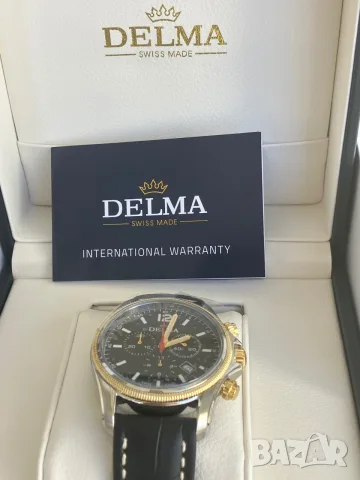 Delma Chronograph San Marino Swiss Made, снимка 7 - Мъжки - 56038326