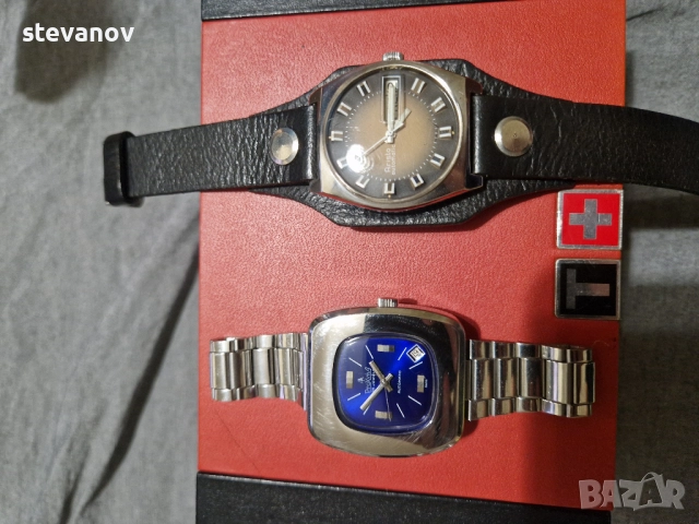 швейцарски часовници автоматик навиваш се , снимка 3 - Мъжки - 51646114