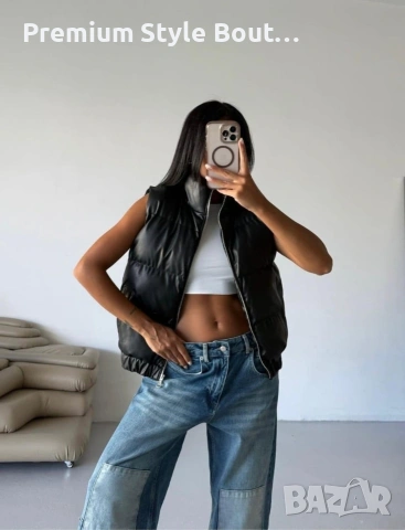 късо кожено яке , снимка 3 - Якета - 54004041
