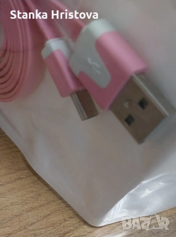 Micro USB кабел за данни., снимка 3 - Кабели и адаптери - 53125117