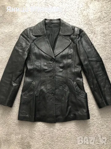 Дамско сако, естествена кожа, снимка 4 - Якета - 49189037