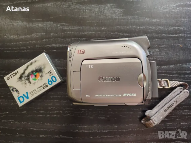 Видеокамера Canon MV950, снимка 5 - Камери - 55959154
