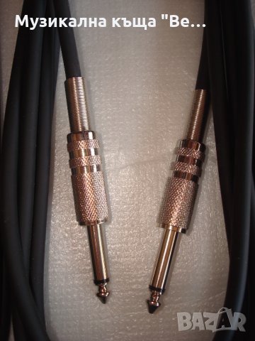 Инструментален кабел жак-жак /3м./, снимка 3 - Китари - 29840780