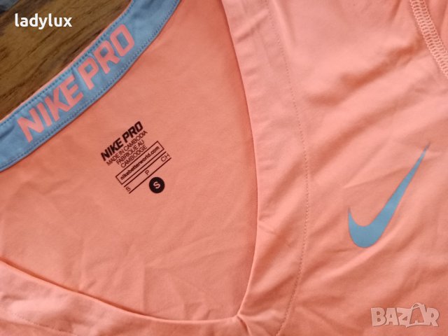 NIKE Pro, Dri-Fit, Оригинална, Размер S. Код 1779, снимка 3 - Тениски - 37002433