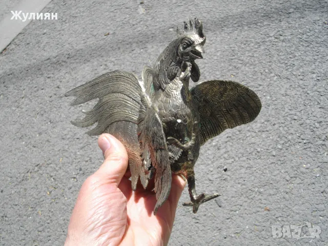 СТАР БРОНЗОВ ПЕТЕЛ , снимка 7 - Антикварни и старинни предмети - 50139986