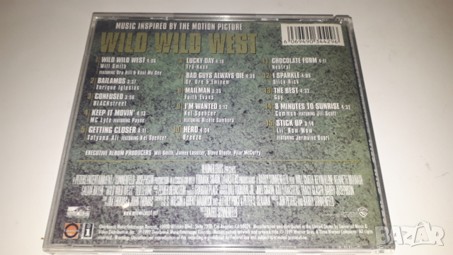 CD Music inspired by the motion picture Wild Wild West, снимка 5 - CD дискове - 44722561