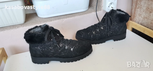 Боти Waldlaufer Luftpolster 39 н. , снимка 10 - Дамски боти - 52741460