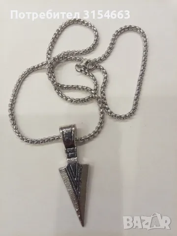 Колие Стрелата , снимка 4 - Колиета, медальони, синджири - 49497547