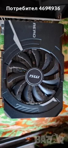 msi RX550 4GB GDDR5 128-bit HDMI DisplayPort, снимка 2 - Видеокарти - 52929371