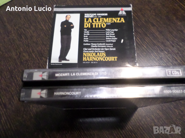 Mozart - La Clemenza di Tito - Nikolaus Harnoncourt, снимка 6 - CD дискове - 36423057