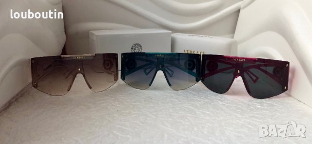 Versace MEDUSA ICON SHIELD слънчеви очила UV 400 защита , снимка 12 - Слънчеви и диоптрични очила - 38808920