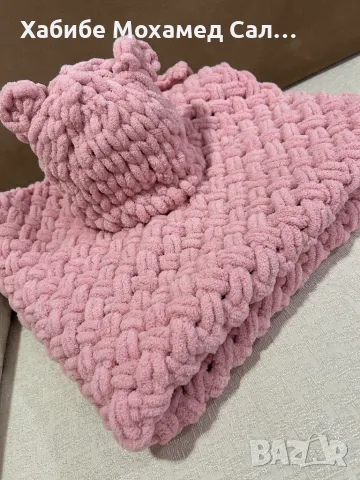 Бебешки плетени одеала , снимка 11 - Други - 47440364