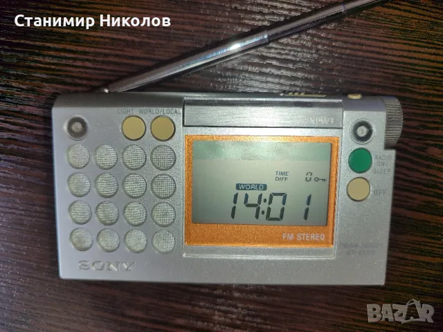 Sony ICF-C1200 FM Stereo/AM Radio Band Receiver, снимка 1 - Радиокасетофони, транзистори - 48587062