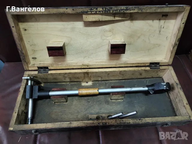 Масивен индикаторен вътромет 160-250 перфектно състояние, снимка 3 - Шублери - 48036615