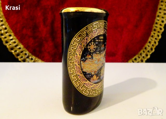 Чаша от Кипър,злато, снимка 2 - Чаши - 34925404