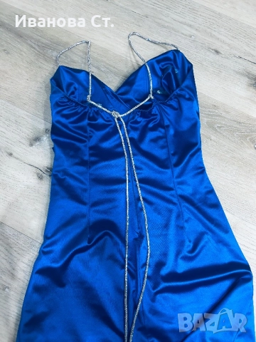 Дамска елегантна рокля, снимка 3 - Рокли - 52958098