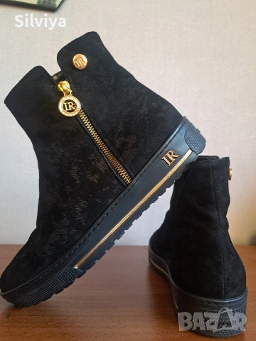 RENZONI дамски боти от велур 39ти номер