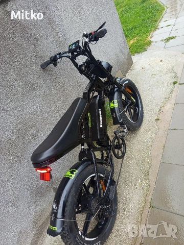 20цола електрически алуминиев велосипед с 7 скорости усилени капли амортисьори , снимка 9 - Велосипеди - 54058400