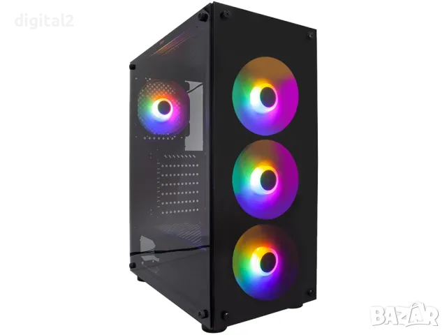 Компютър Ryzen 5600 ,16 GB DDR4 ,GTX 1070-8GB,1-TB диск ,RGB ,Нови, снимка 11 - Геймърски - 49463670