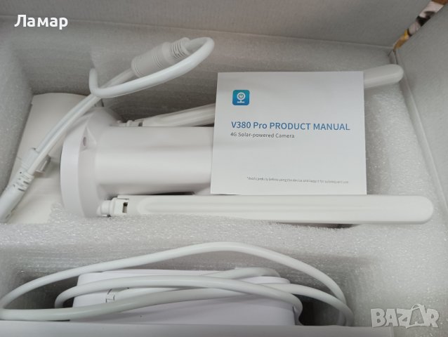 Соларна безжична въртяща се камера 4G 5MP работи с СИМ SIM карта интернет, мобилни данни от тел. опе, снимка 5 - IP камери - 38646721