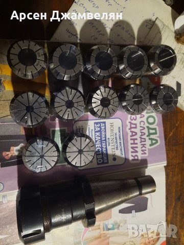 Цангов патроник ИСО40 ER40 със 23цанги, снимка 1