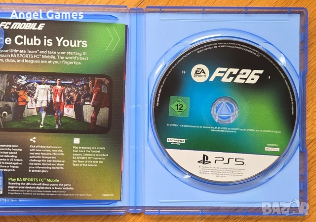 FC26 PS5 Playstation 5 FIFA 2026 FC 26 Плейстейшън диск игра футбол, снимка 3 - Игри за PlayStation - 51849275
