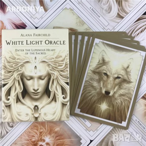 White Light Oracle - оракул карти , снимка 2 - Други игри - 37371978