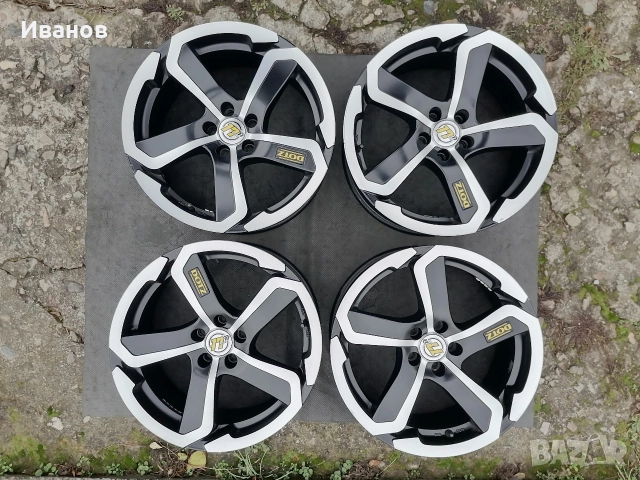 джанти 17" 5х100, снимка 3 - Гуми и джанти - 52765972