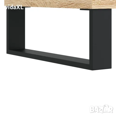 vidaXL Висок шкаф, дъб сонома, 69,5x34x180 см, инженерно дърво, снимка 10 - Бюфети - 56146770