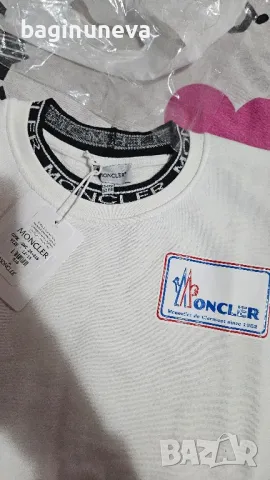 Нова бяла блуза Moncler 3-4-5-6-7-8-9-10-12г, снимка 8 - Детски Блузи и туники - 48949010